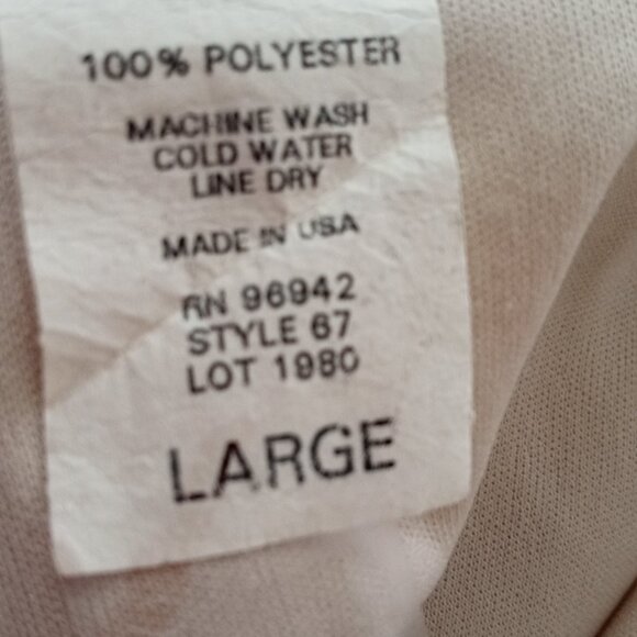 Vintage Anne Charles Maxi Slip Skirt Boho Romantics Size L Made in USA 1980 - Picture 7 of 8